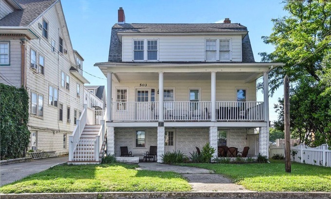 Ocean City House | Ocean Block! From 6-12 bedrooms for your family. Steps from the beach.