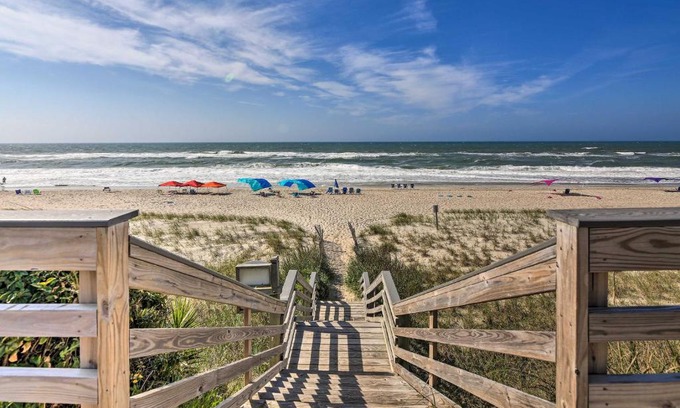 Indian Beach Apartment | Ocean Club Condo Spectacular View and Beach Access!