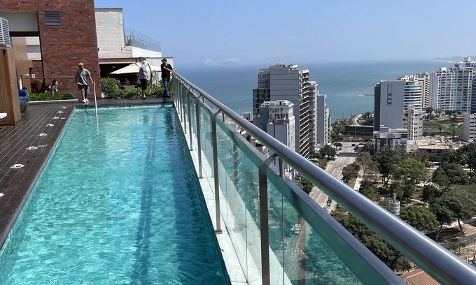 Barranco Apartment | Ocean view! Spectacular location, nice modern ideal for couples or family.