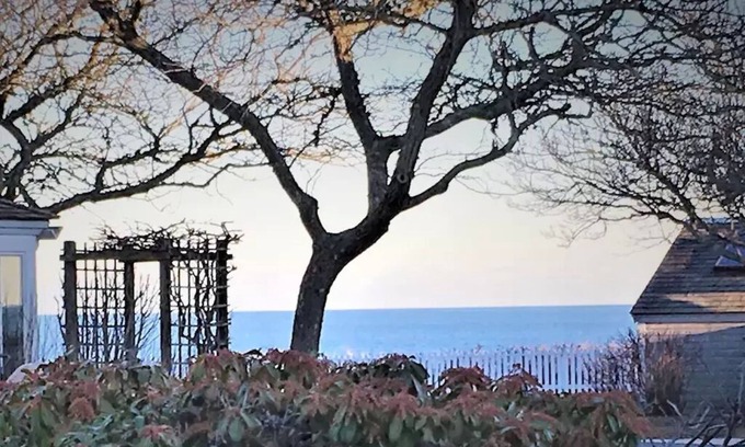 Mashpee Condo | OCEAN VIEWS & A/C in cozy condo w/upscale finishes!- STEPS TO PRIVATE BEACH