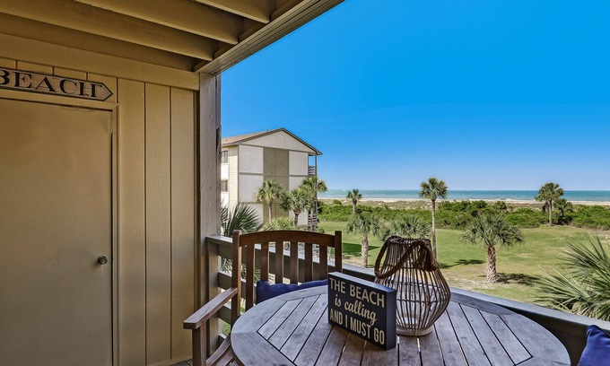 Tybee Island Condo | Ocean Views with Easy access to pools and beach