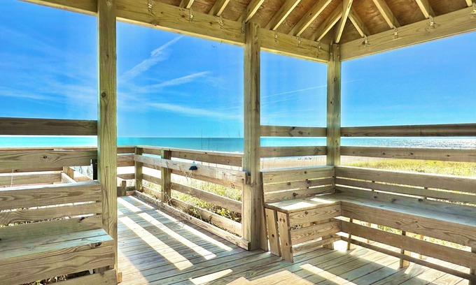 Atlantic Beach Condo | OCEANFRONT DUNESCAPE VIEW Pool 400 MBps WiFi Kitchen