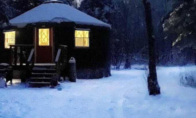 St. Louis County Cabin | Off grid yurt in birding area, access to state rec trail and Whiteface river