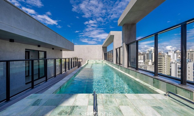 Centro Apartment | OGD - Condominium With Pool and Barbecue in Floripa