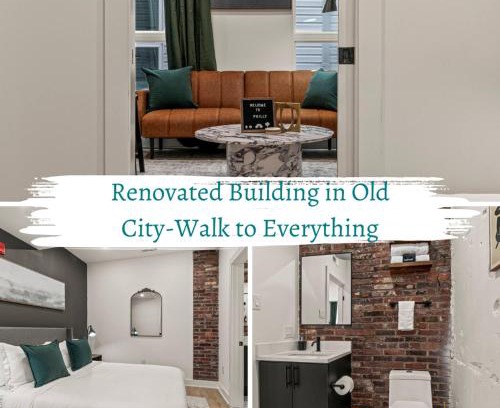 Old City Apartment | Old City-New Building Charm-Walk to Everything!