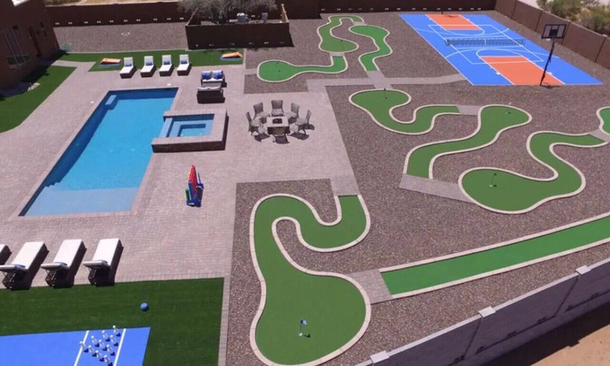 Rio Verde Foothills House | One Of A Kind Scottsdale Estate w/Basketball Court and Pickleball.