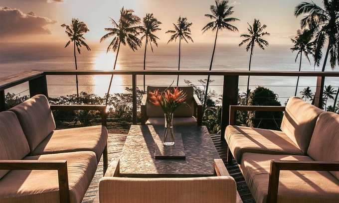 Waiyevo Villa | One of the most private villas in Taveuni with unobstructed views to the ocean.