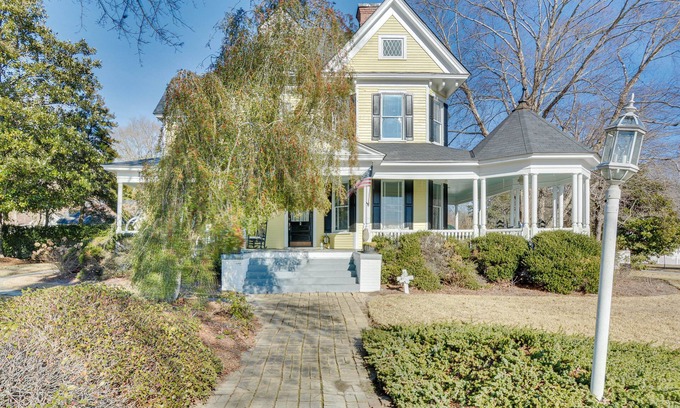 Spring Hope House | Opulent Home in Spring Hope w/Pool & Hot Tub!