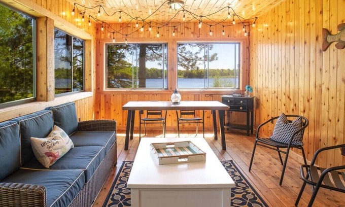 Clam Lake House | Our Perfect Place-Upper Clam Lake- Snowmobile trail access!