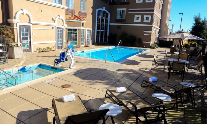 Milpitas Condo | Outdoor Pool & Hot Tub. Free Breakfast Buffet. | Suite Near Downtown San Jose