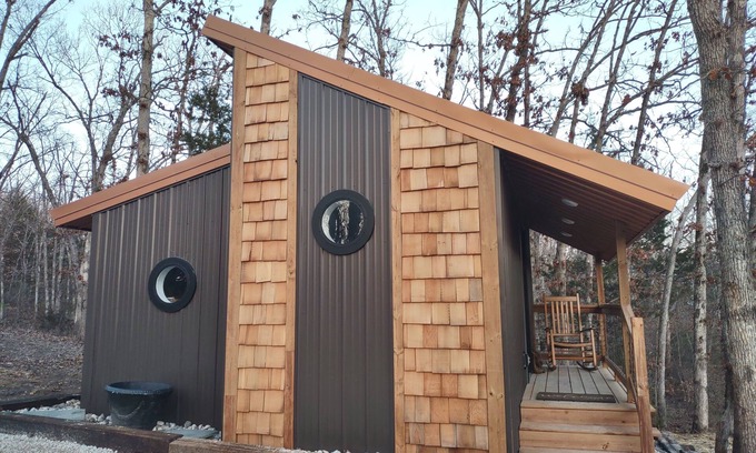 Troy Cabin | Owl house was built for unplugging, relaxing & connecting with friends/family