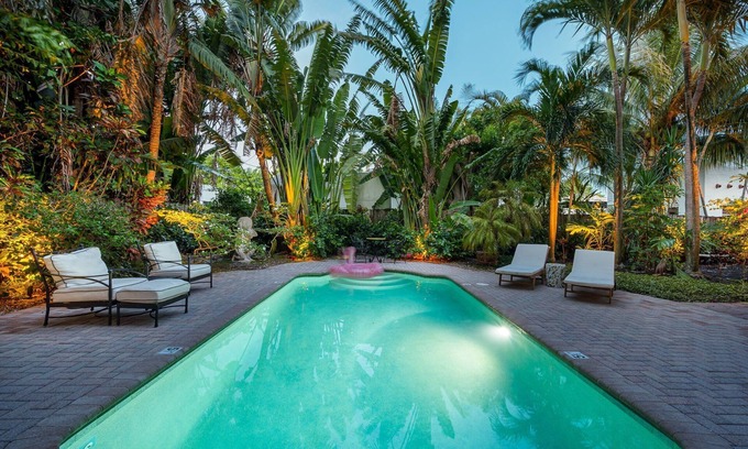 Sunshine Park House | Palm Beach Luxe | Heated Pool | Designer Furnished