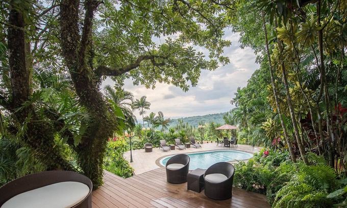 Tocumen Villa | Pan029 - Beautiful house with pool and view over Panama City