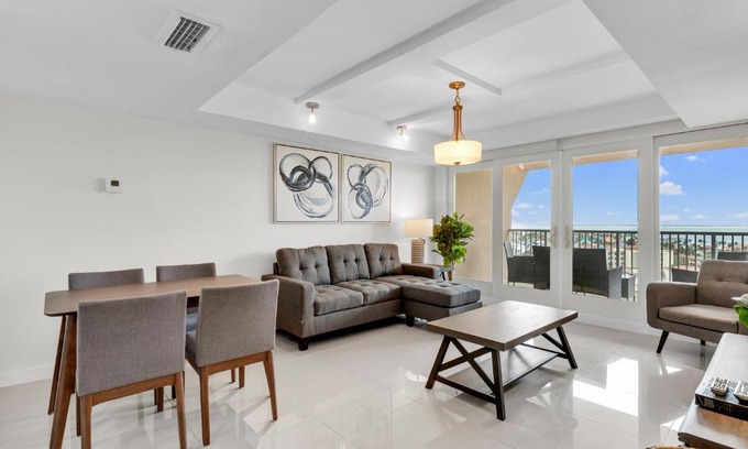 South Padre Island Apartment | Panoramic Island View! NEW 1 BR spacious condo in beachfront resort