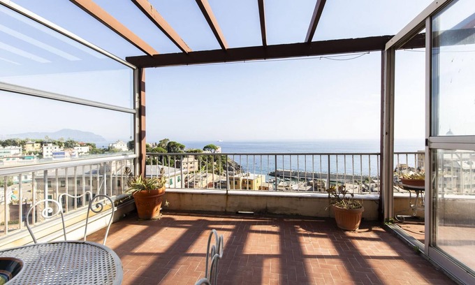 Nervi Apartment | Panoramic sea View in Nervi
