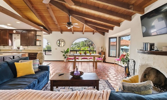 Jamul House | Panoramic Spanish Oasis + Pool & Hot Tub