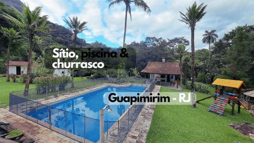 Barreira House | Paradisíaco, piscina e churrasqueira em Guapimirim