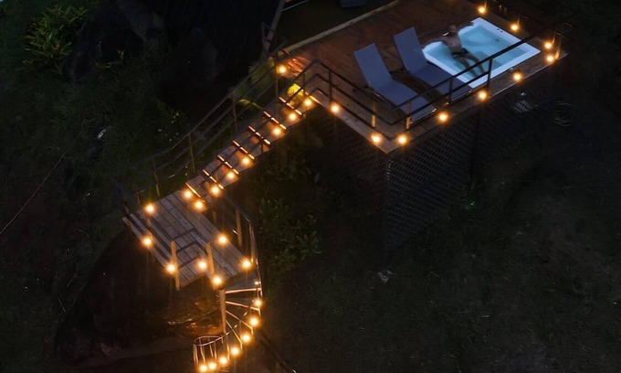 Guzman Abajo Cabin | Paradise Cabins Hermoso Aframe con Hermosa Vista