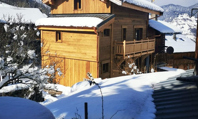 Les Allues Ski Chalet | Peaceful chalet completely renovated in Méribel