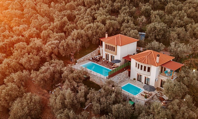 Kato Gatzea Villa | Pelionblue villa Matina