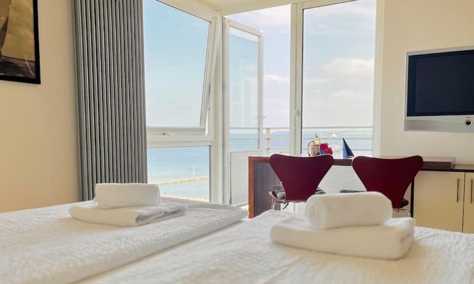 Alt-Travemunde/Ronnau Apartment | Penthaus Horizont mit Meerblick