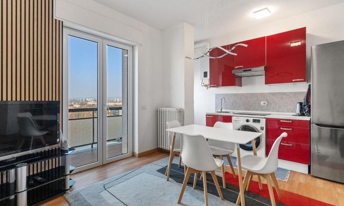 Cinisello Balsamo Apartment | Penthouse with Garage & Stunning Views of Milan - Near the Underground of Milan