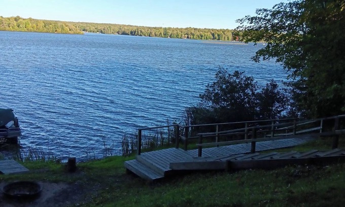 Winter Cabin | Pfaff Winter Retreat on Lake Winter. Minutes from Tuscobia trail.