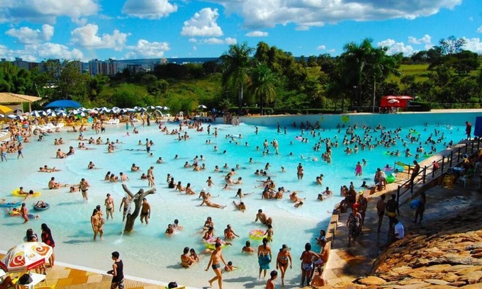 Caldas Novas Apartment | Piazza DiRoma Acesso ao Acqua Park