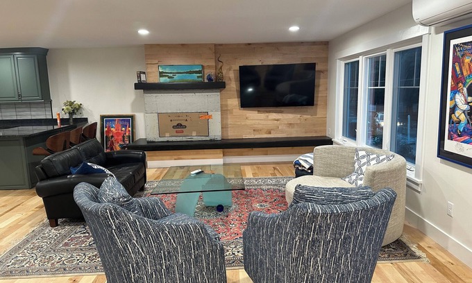 Pine Point House | Pine Point Beach's Crown Jewel-New 4 BR, 3 BA, 3 deck Beach House with hot tub