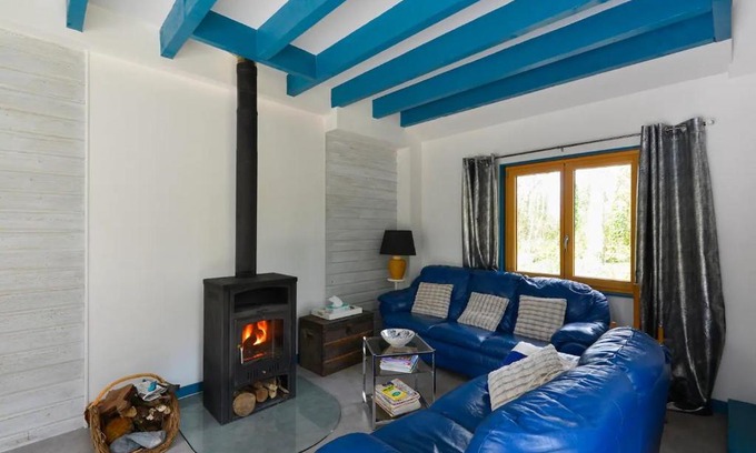 Kerherou House | Plage700m, Maison d'hôte très calme,écrin de verdure, Sauna, Borne élect, Bord GR34