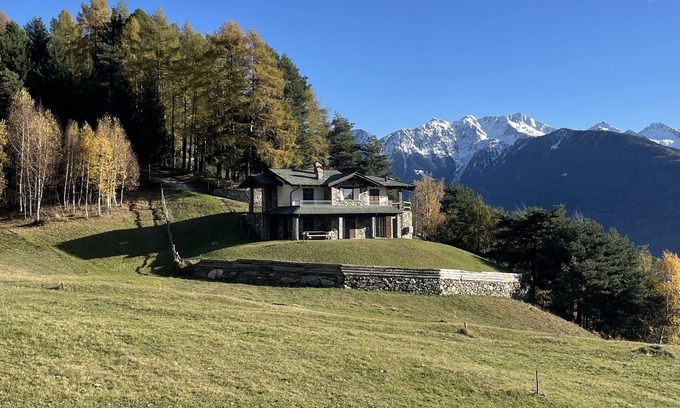 Mello Ski Chalet | Poira chalet app.Jessi - Chalet with spectacular views of the valley