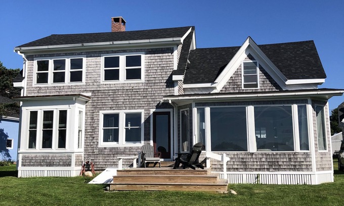 Jonesport House | PORT TACK: Harbor Front Home with Sweeping Views