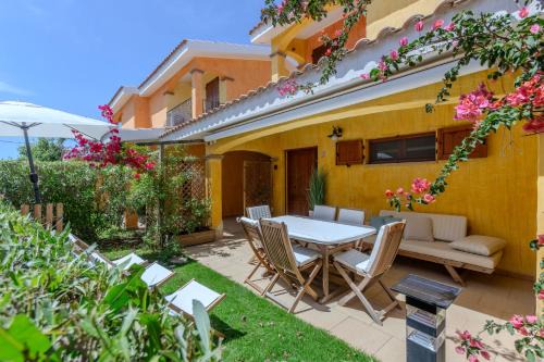Sant'Anna Arresi House | Porto Pino, Garden and Pool