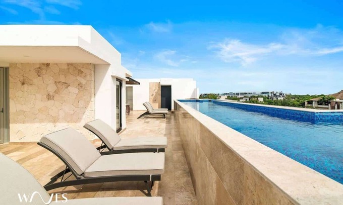 Zama Apartment | Prime Location 2 BR Apartment With Natural Ligthed & LX Amenities by Waves Management