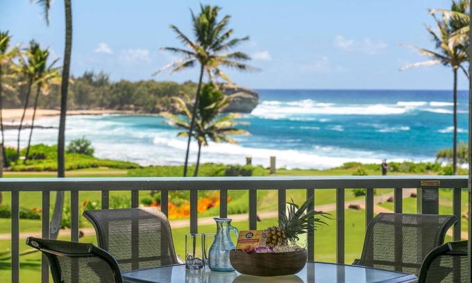 Poipu House | Prime Oceanfront Condo near Shipwreck Beach - Alekona Kauai