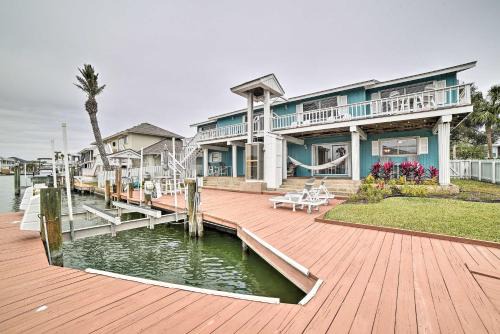 Key Allegro House | Private Dock Charming and Spacious Rockport Abode!