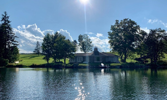Starrucca House | Private house built by our parents on a small, spring fed, private glacier lake