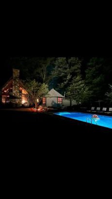 Jefferson Township Ski Chalet | Private Pool & Hot Tub at Chalet by Hidden Valley