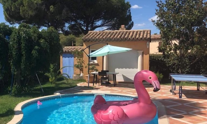 Cogolin House | PRIVATE POOL & Pool House Quiet Luxury Location 3 km Sea "L'Olive Bleue Cogolin"