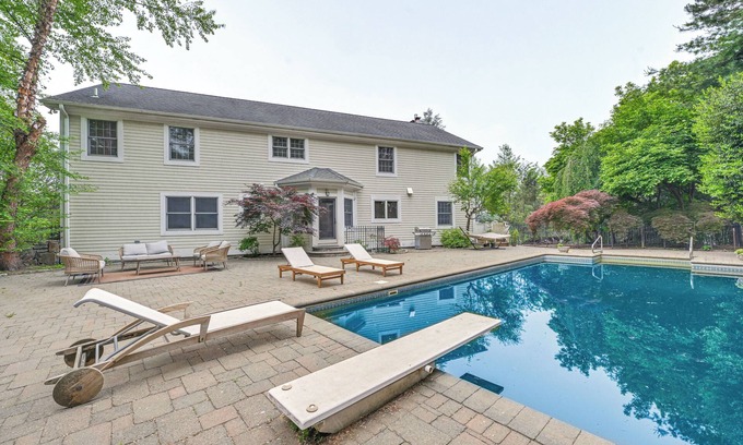 Briarcliff Manor House | Private Pool & Patio: Luxe Westchester Home!