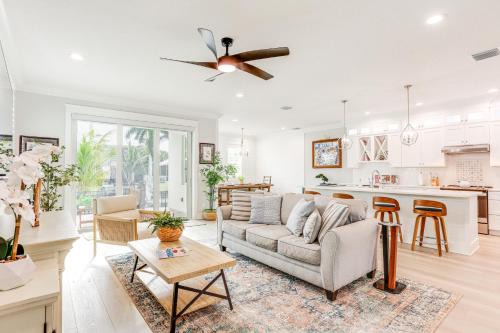 Stuart House | Private Pool Waterfront Stuart Townhome!