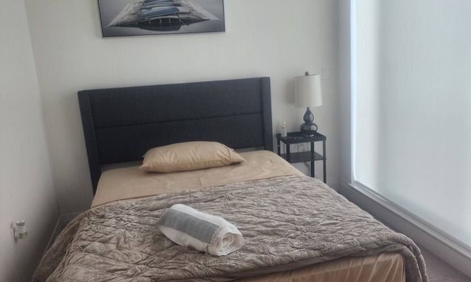 Woodbridge House | Private room with walkout balcony in a modern and stylish 3bedroom townhouse