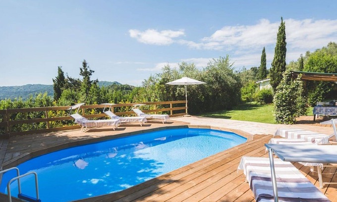 Camaiore House | Private swimming pool. Garden. High quality interior.