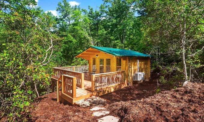 Marion Cabin | PRIVATE Tiny Cabin+90 acres of hiking+baby goats