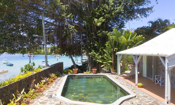 Trou d'Eau Douce Villa | Private waterfront villa, swimming pool, garden, housekeeper, free wifi
