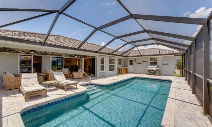 Burnt Store Isles House | Punta Gorda Oasis with Private Pool and Patio!