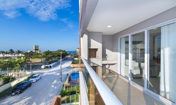 Ze Amandio Apartment | Puntarenas 205 - Excelente apartamento 2 suítes - Finamente mobiliado e decorado - À poucos metros da praia - (Consultar serviços de roupa de cama e banho)