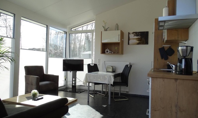 Haddorfer Seen Apartment | "Pure relaxation in the birch grove: your retreat in nature!"
