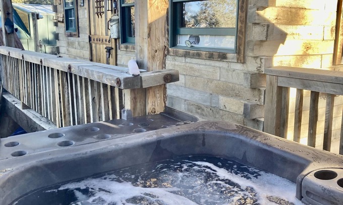 Woodland Park Cabin | PVP53 Luxury Tiny Cabin Overlooking Scenic Views — With Private Hot Tub!