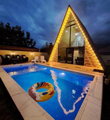 Gabala Ski Chalet | Qafqaz Gabala Twin A Frame Villas